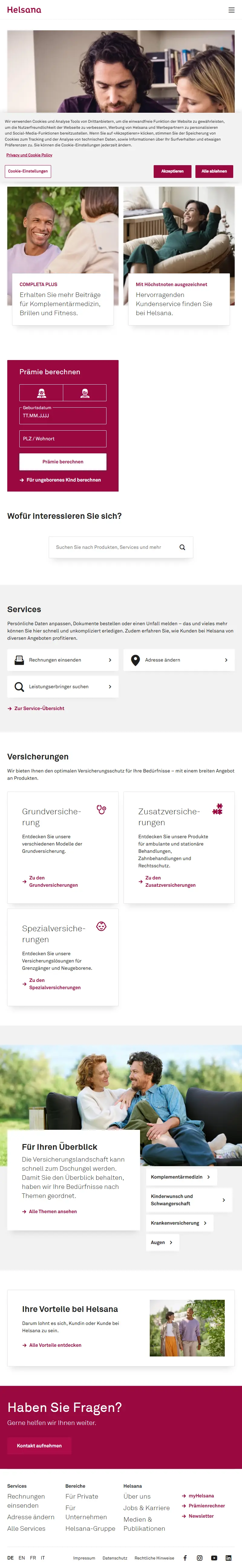 backlink from helsana.com