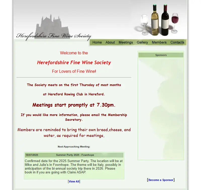 backlink from herefordfinewine.co.uk