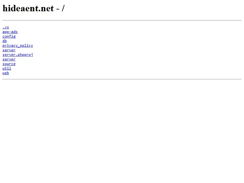 backlink from hideaent.net