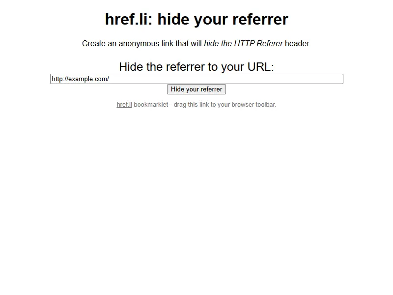 backlink from href.li