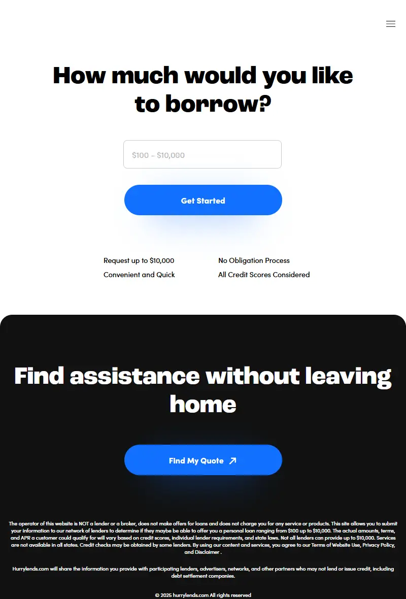 backlink from hurrylends.com