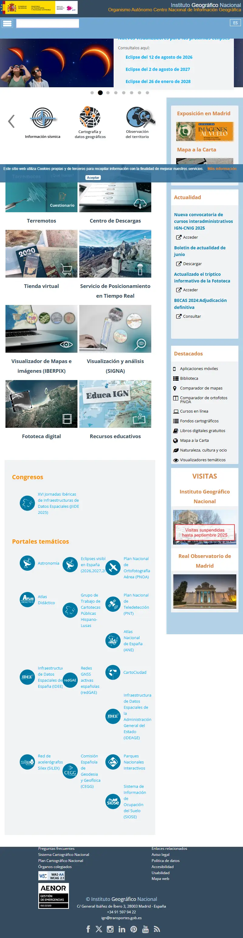 backlink from ign.es