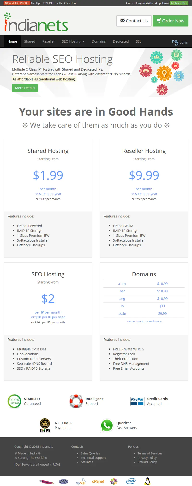 backlink from indianets.com