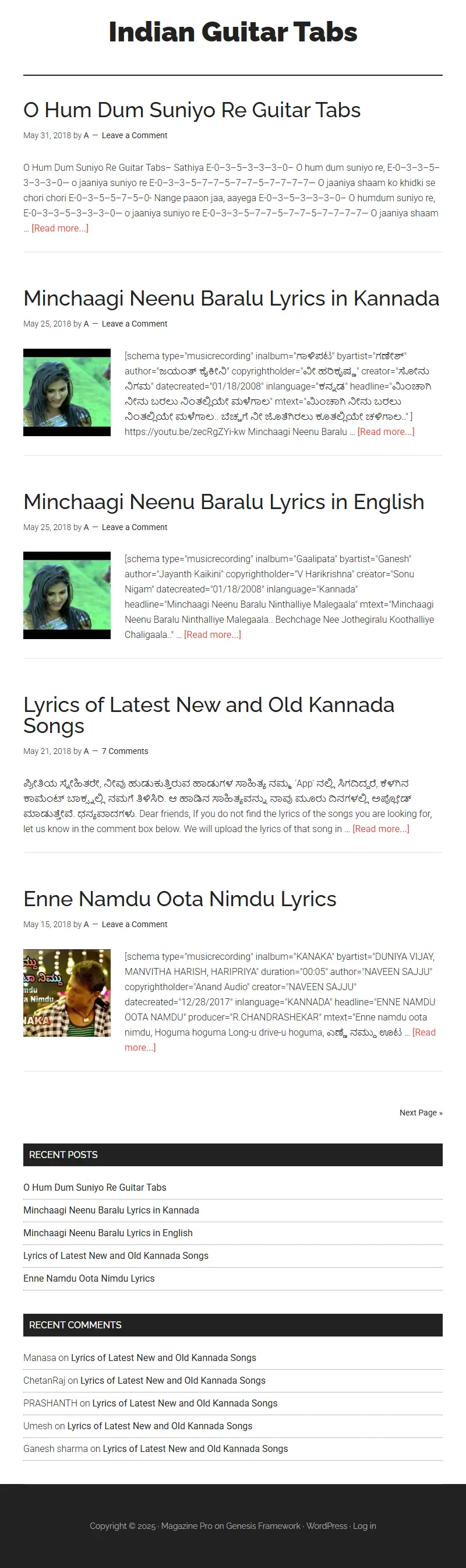 backlink from indianguitartabs.com