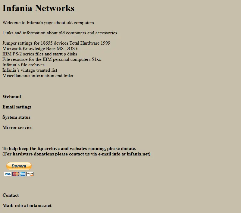 backlink from infania.net