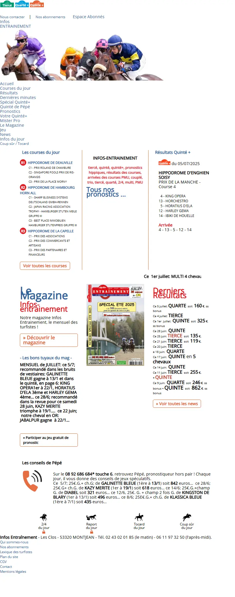 backlink from infos-entrainement.fr