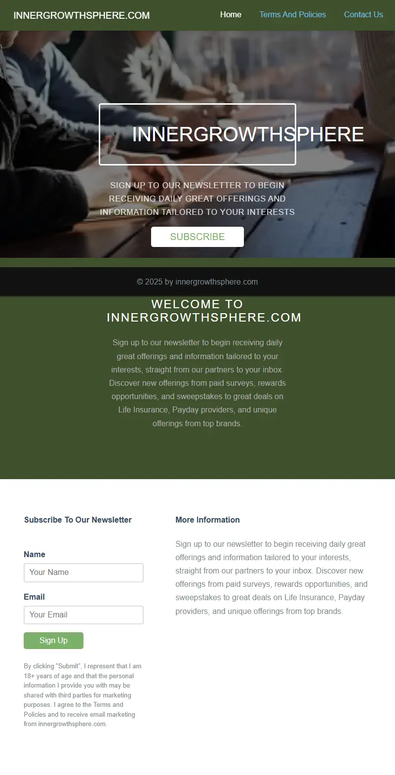 backlink from innergrowthsphere.com