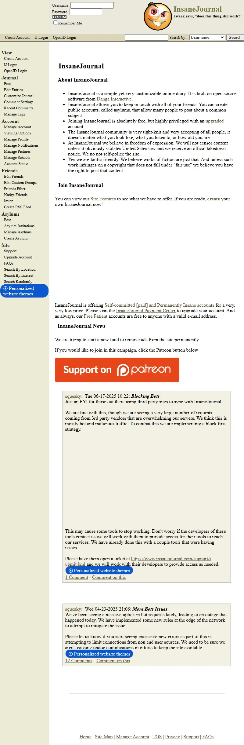 backlink from insanejournal.com