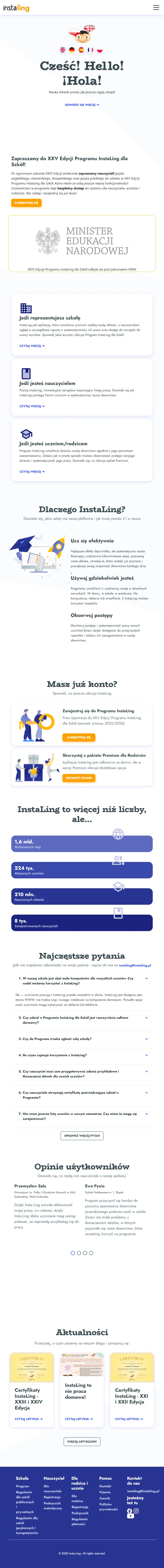 backlink from instaling.pl