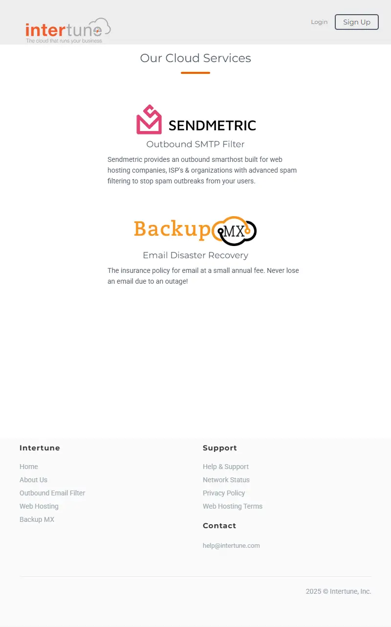 backlink from intertune.com