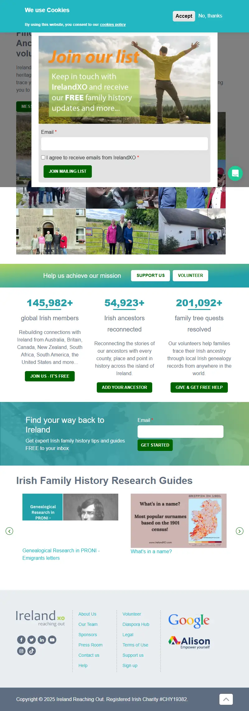backlink from irelandxo.com