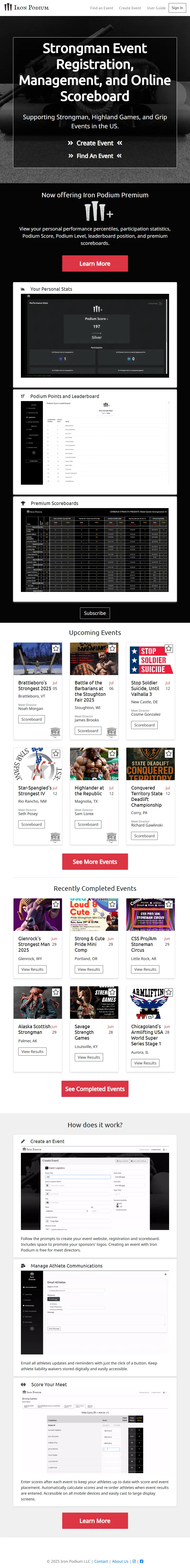 backlink from ironpodium.com