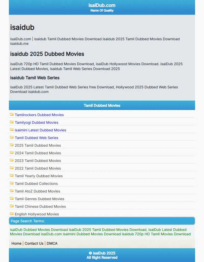 backlink from isaidub.dad