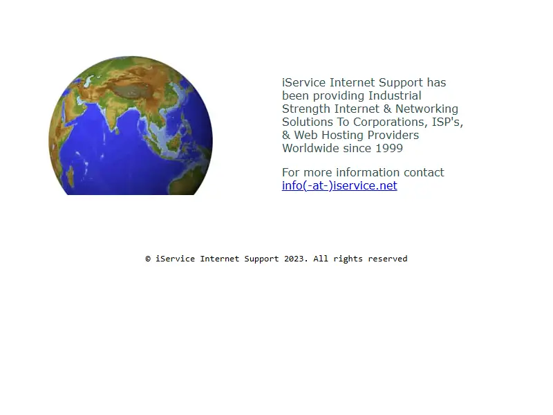 backlink from iservice.net
