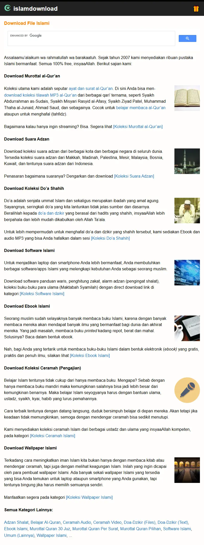 backlink from islamdownload.net