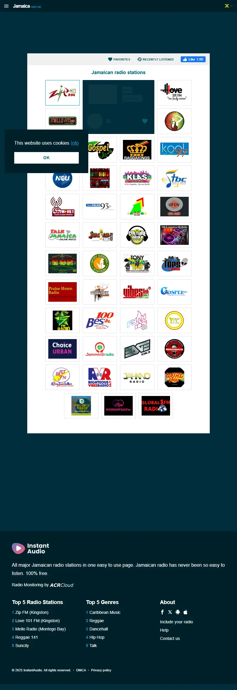 backlink from jamaicaradio.net