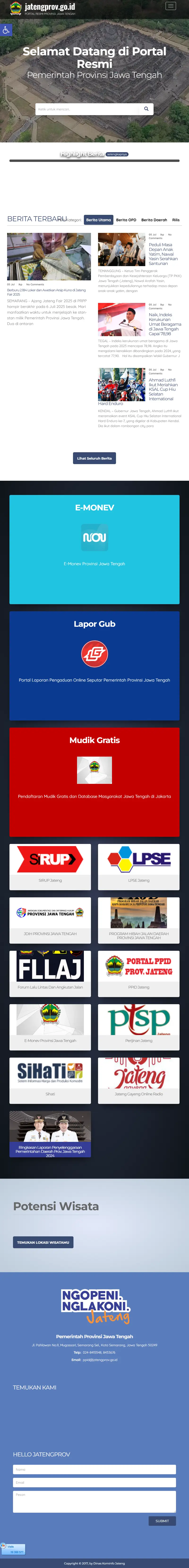 backlink from jatengprov.go.id