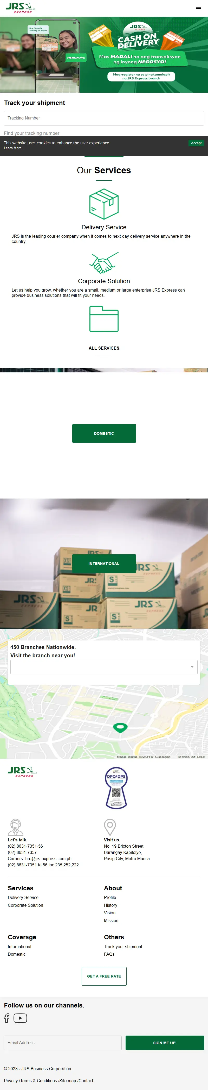 backlink from jrs-express.com