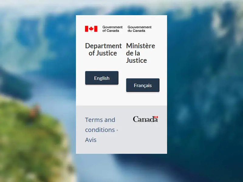 backlink from justice.gc.ca