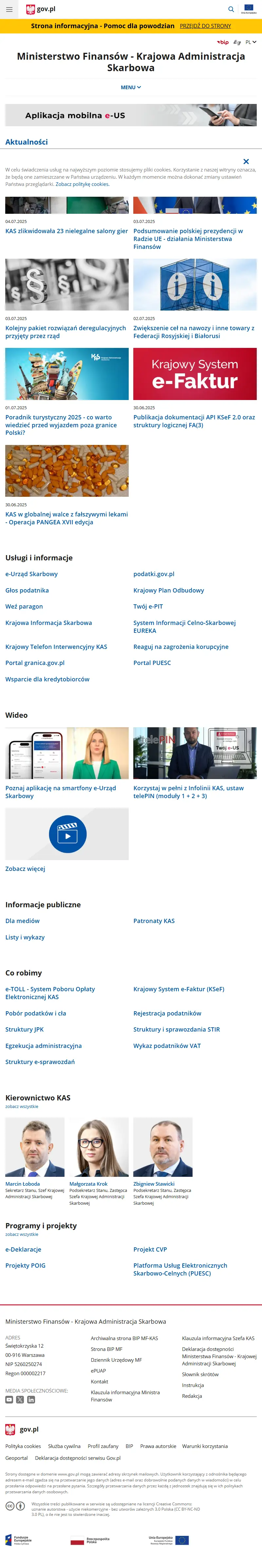 backlink from kas.gov.pl