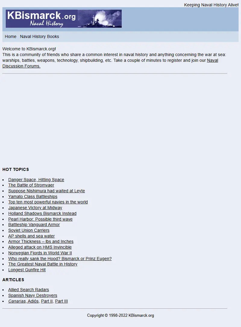 backlink from kbismarck.org