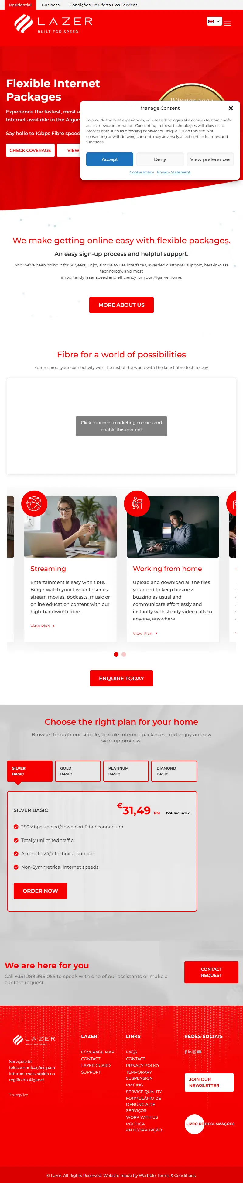 backlink from lazertelecom.com