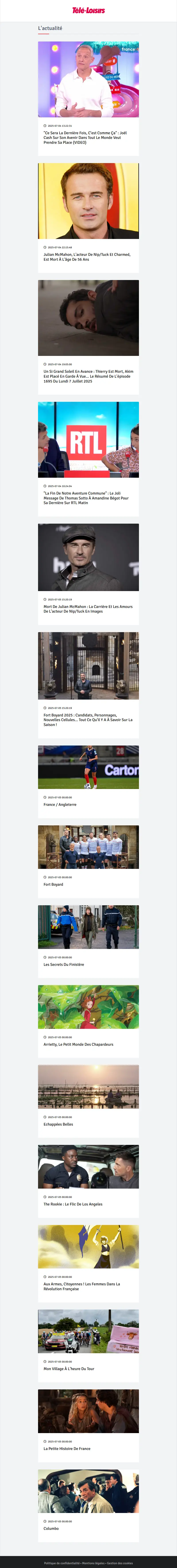 backlink from leprogrammetele.fr