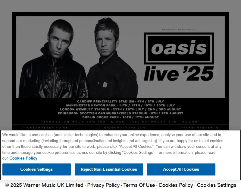 backlink from liamgallagher.com