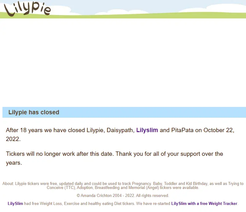 backlink from lilypie.com