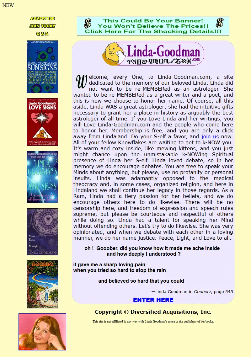 backlink from linda-goodman.com