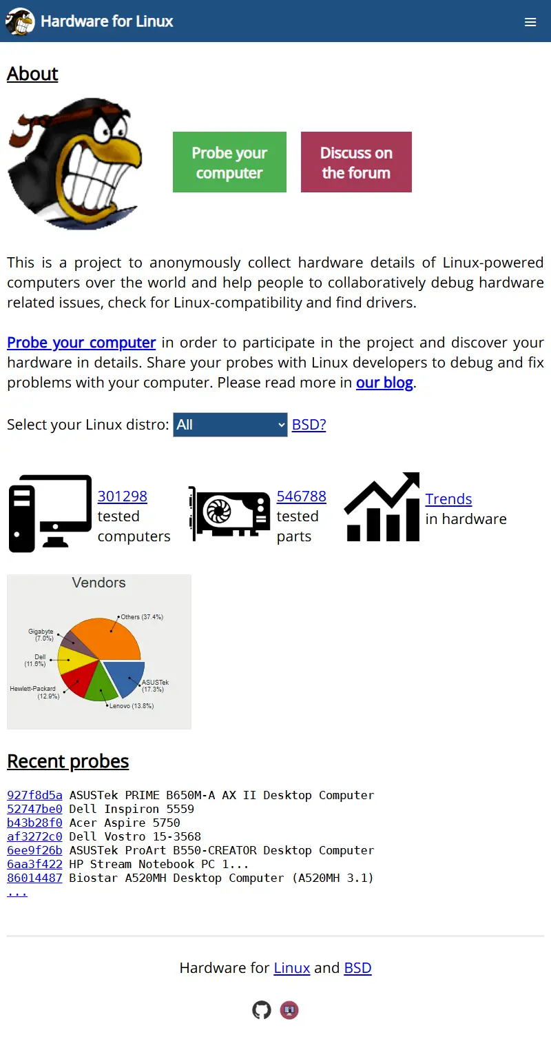 backlink from linux-hardware.org