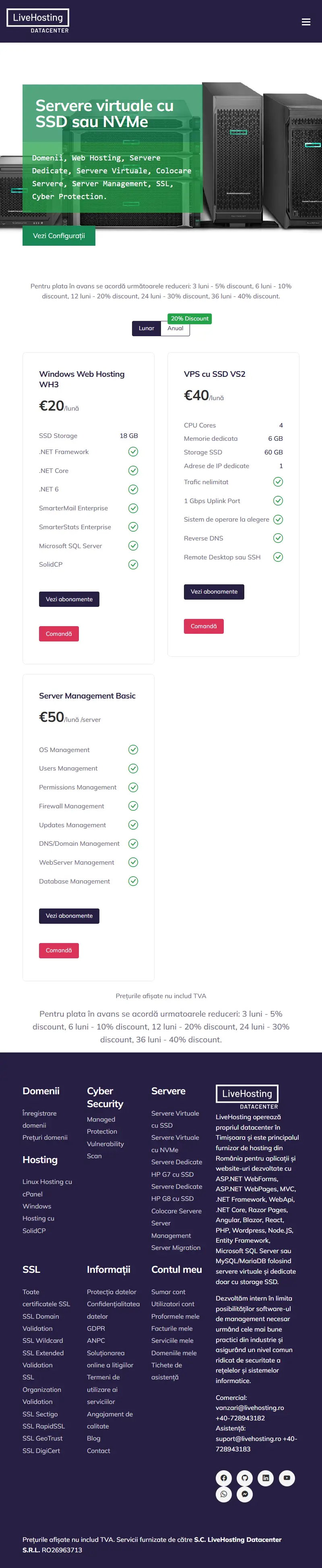 backlink from livehosting.ro