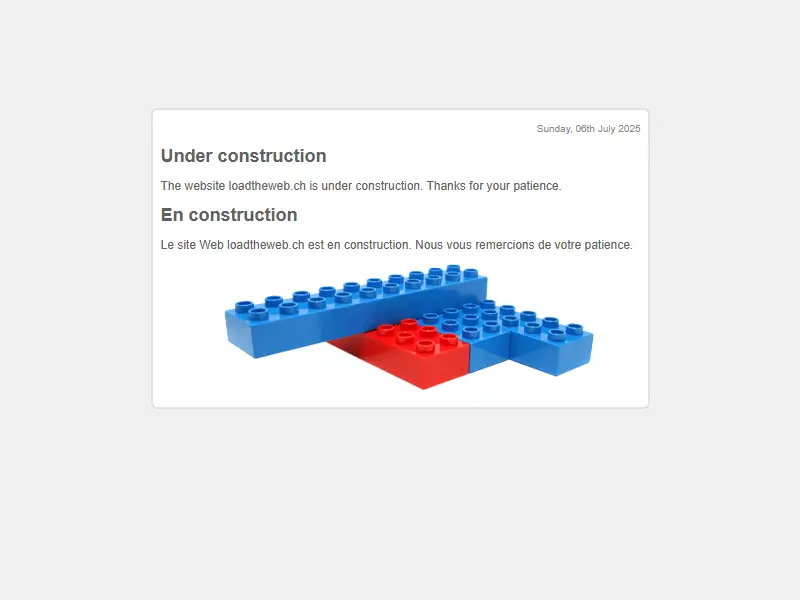 backlink from loadtheweb.ch
