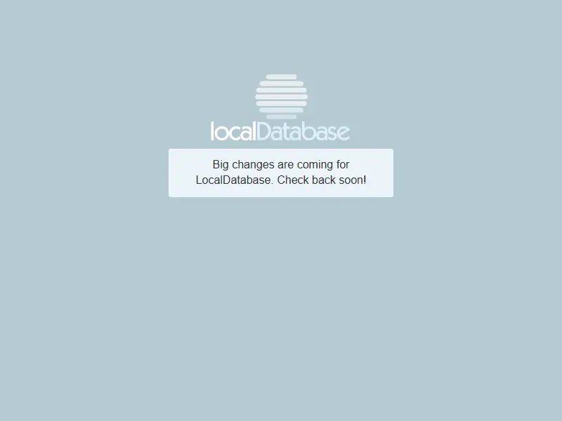 backlink from localdatabase.com
