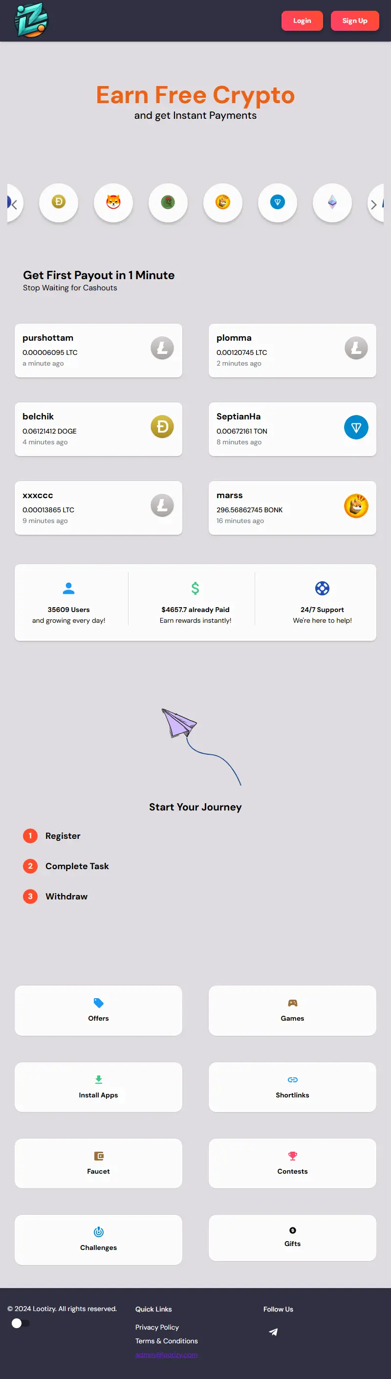 backlink from lootizy.com