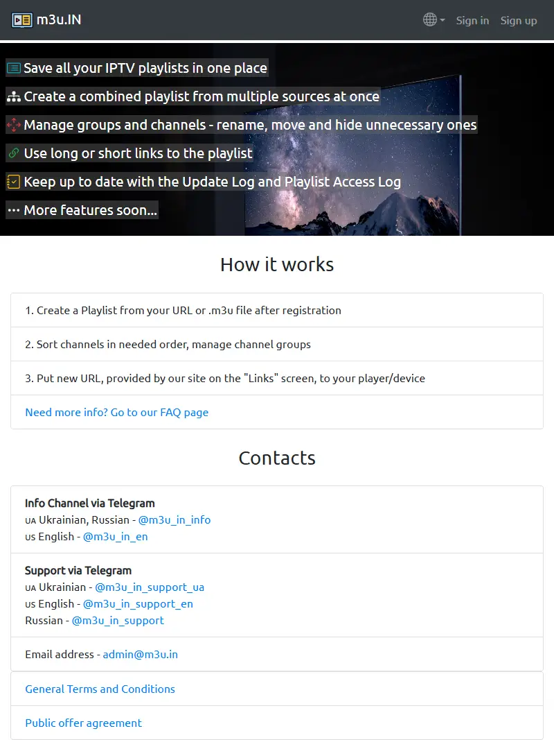 backlink from m3u.ch