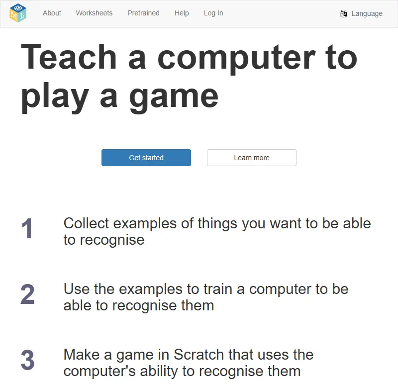 backlink from machinelearningforkids.co.uk