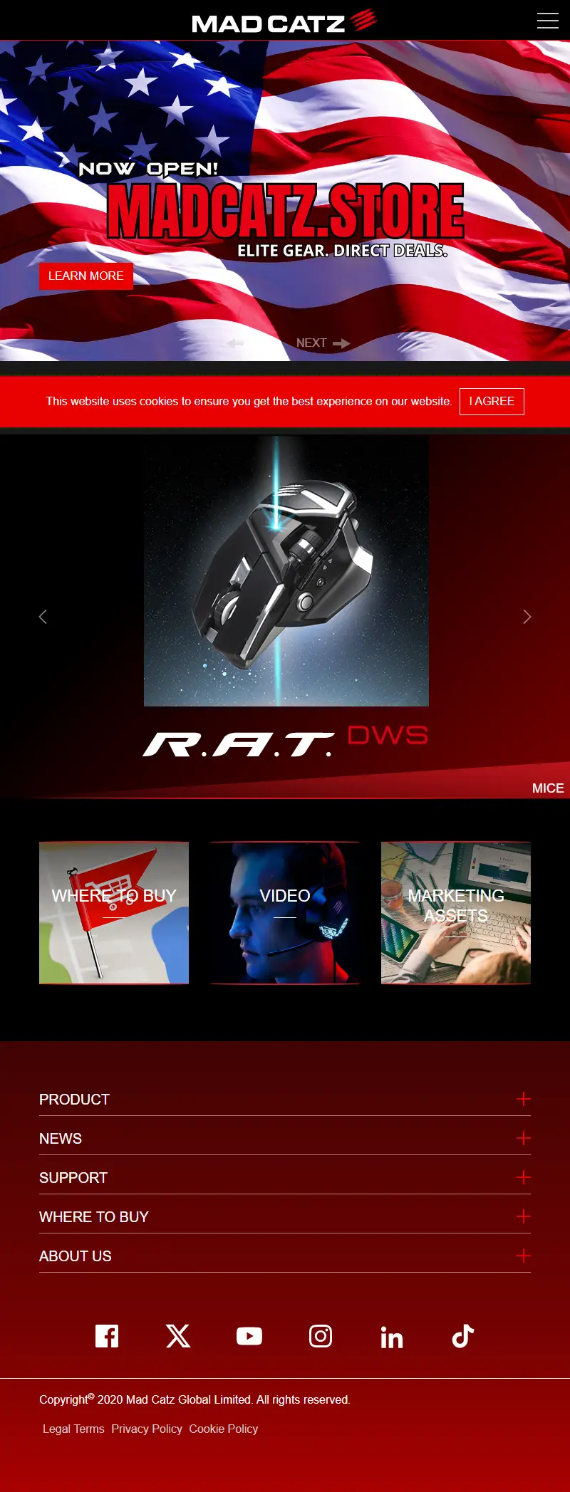 backlink from madcatz.com