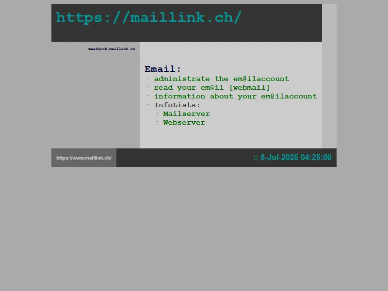 backlink from maillink.ch