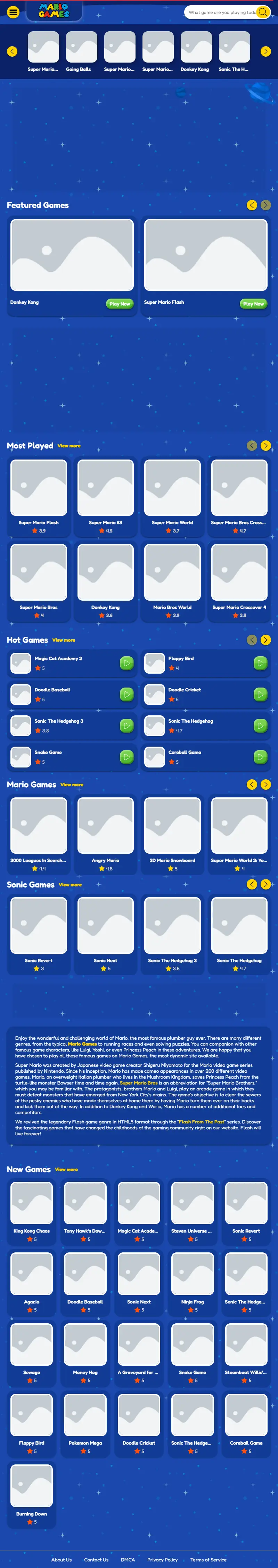 backlink from mariogames.io
