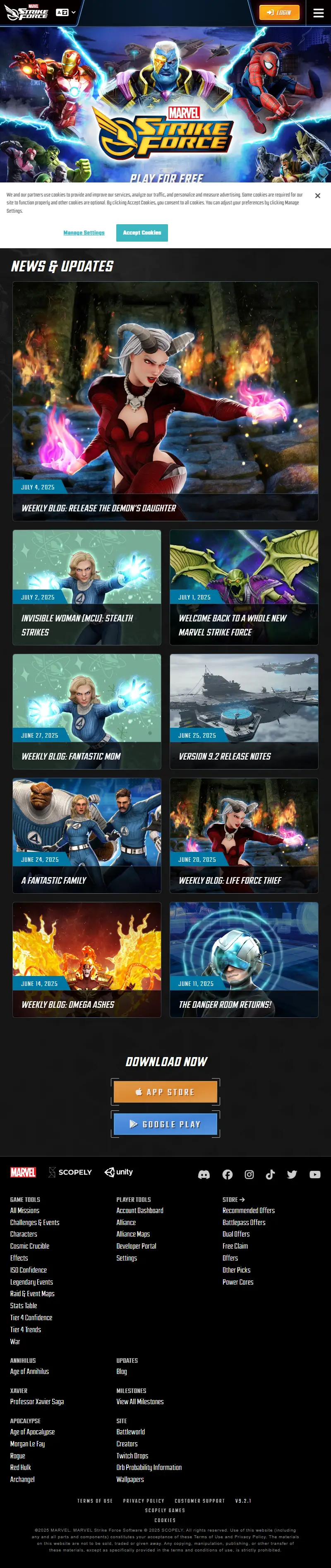 backlink from marvelstrikeforce.com