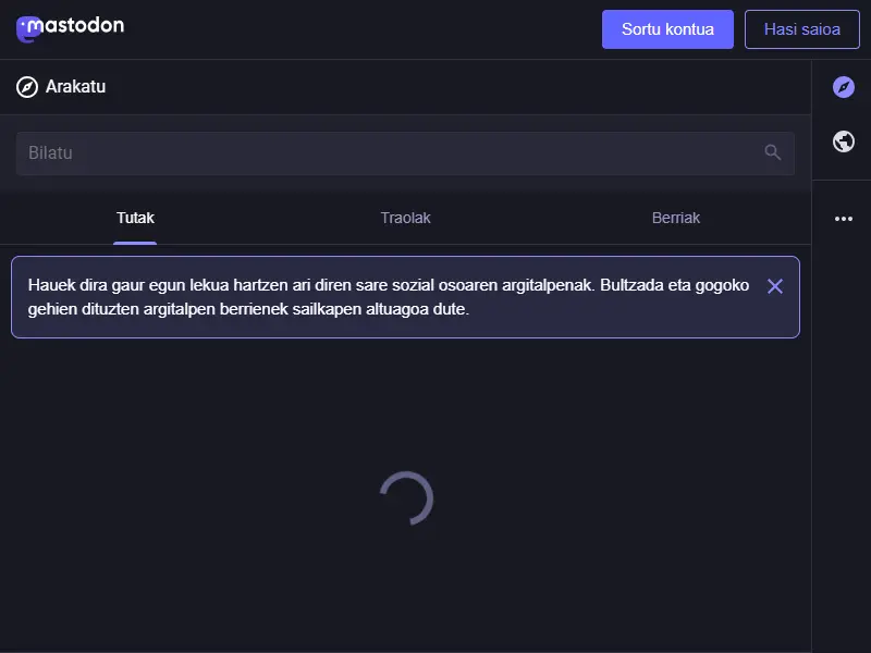 backlink from mastodon.eus
