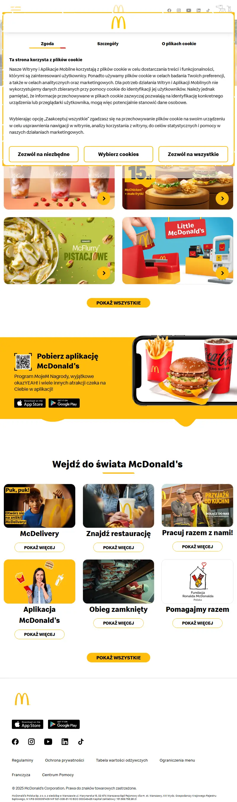 backlink from mcdonalds.pl
