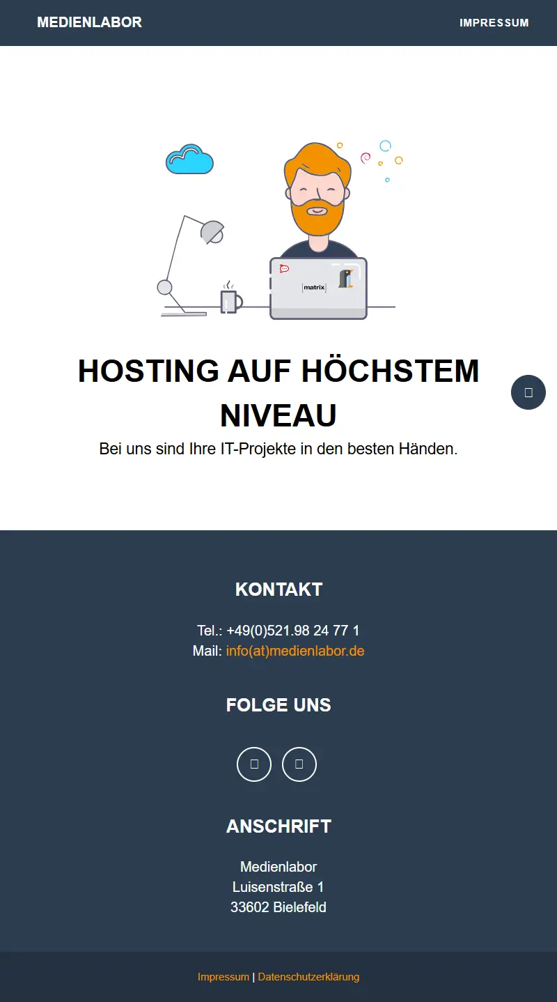 backlink from medienlabor.de