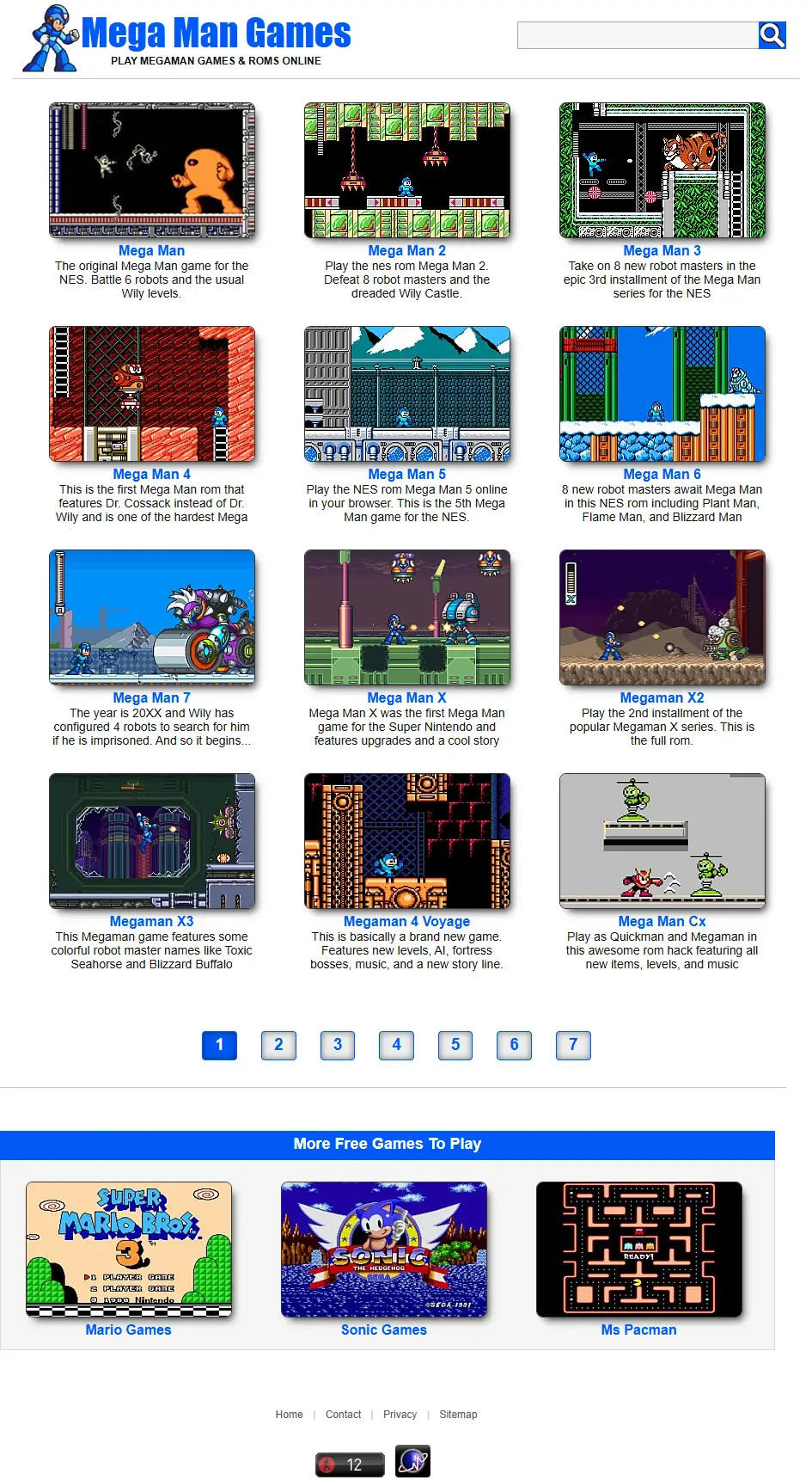 backlink from megamangames.net