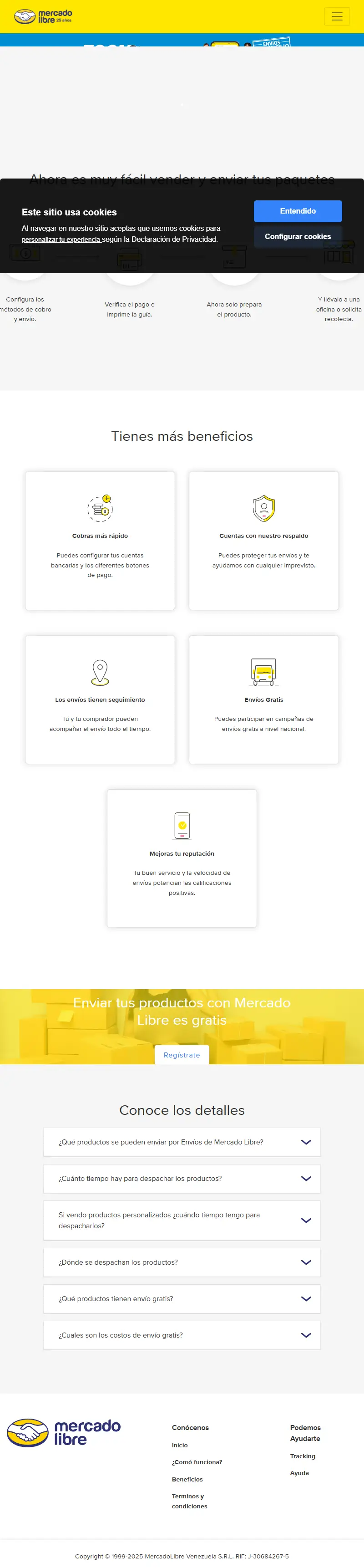 backlink from mercadoenvios.com.ve