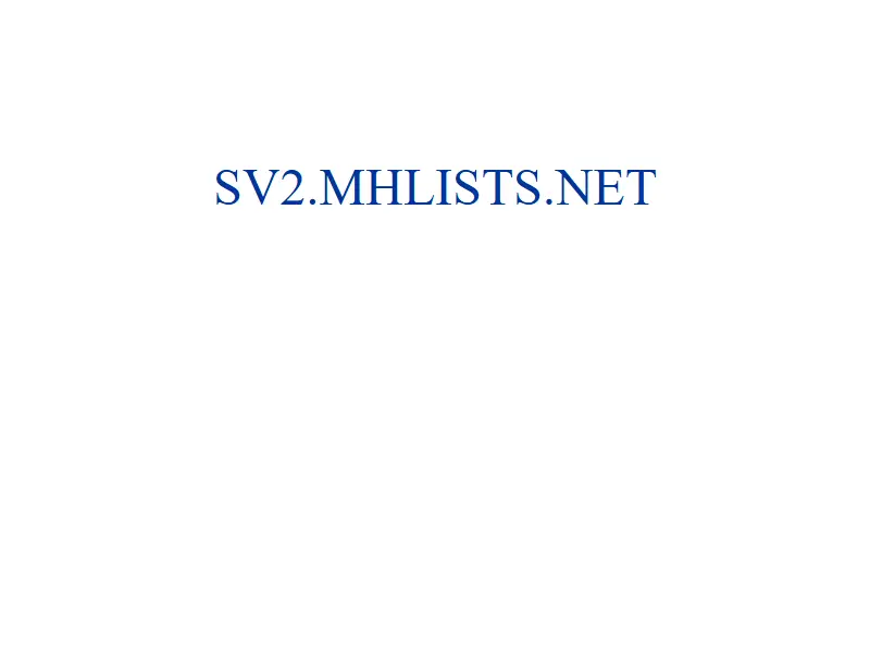 backlink from mhlists.net