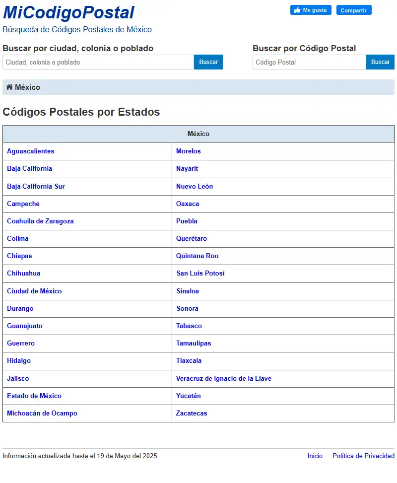 backlink from micodigopostal.org
