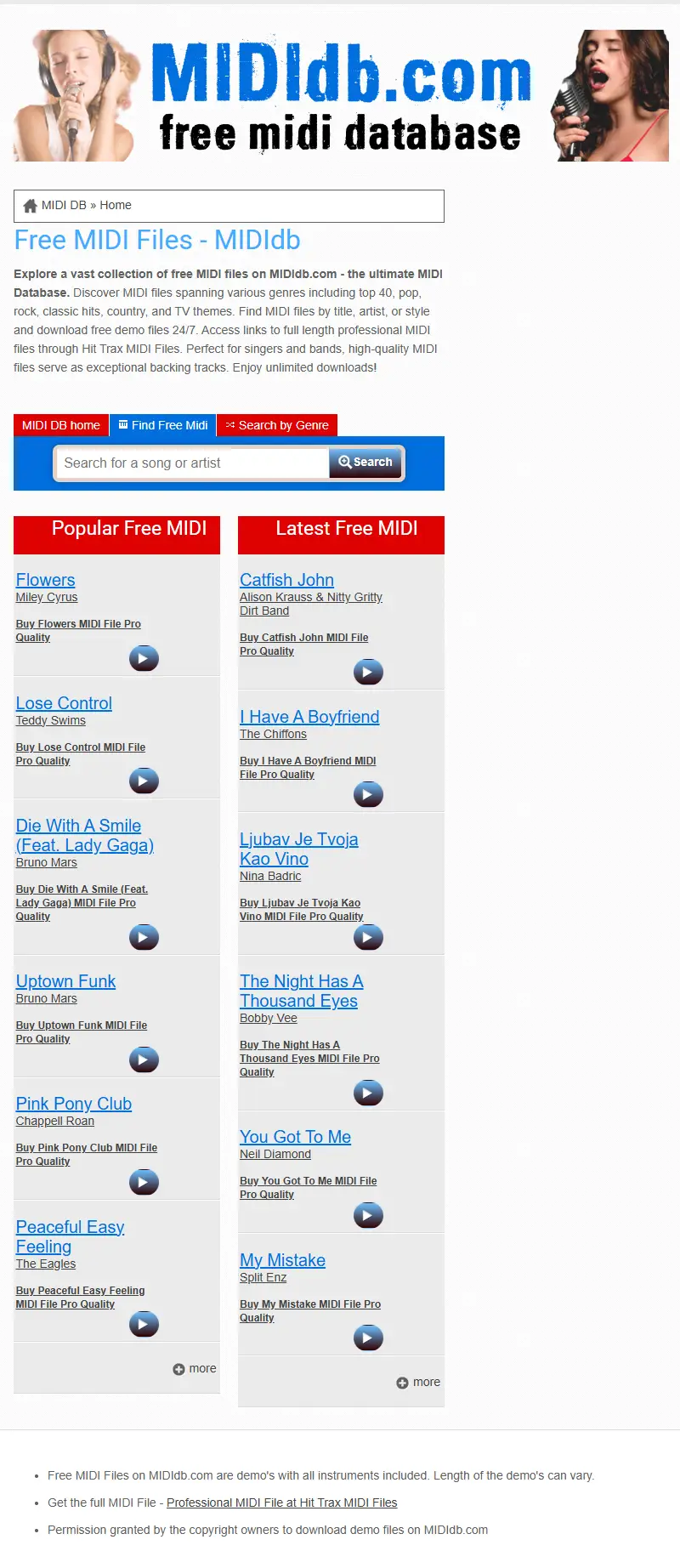 backlink from mididb.com