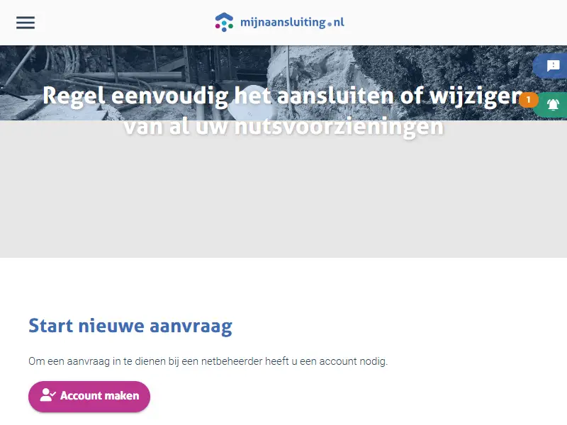 backlink from mijnaansluiting.nl